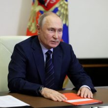 V. Putinas kitą savaitę ketina vykti į Kirgiziją