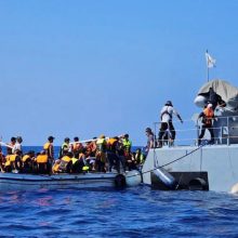 Viduržemio jūroje Kipro pakrančių apsauga išgelbėjo 86 migrantus