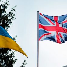Žiniasklaida: JK ir Ukraina ketina 10-iai metų pasirašyti saugumo paktą