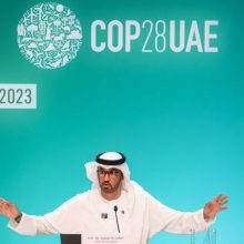 COP28 vadovas ragina šalis pasiekti susitarimą