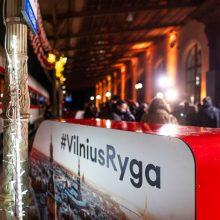 „Lietuvos geležinkeliai“: traukinių maršrutui Vilnius–Ryga įsigyta per 5 tūkst. bilietų