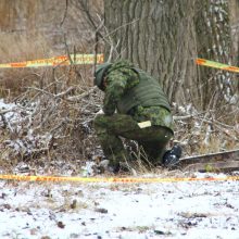 Jurbarko rajone – planas „Skydas“: rastas artilerijos sviedinys