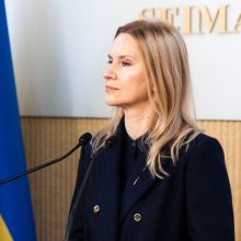 Ukrainos parlamento vicepirmininkė prašo nepripažinti prezidento rinkimų Rusijoje