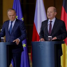 Ukrainos sąjungininkės Lenkija, Prancūzija ir Vokietija pažadėjo stiprinti ryšius