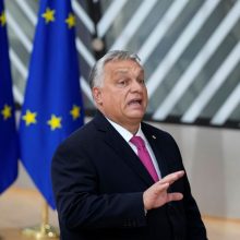 ES narės ragina Vengriją neblokuoti paramos Ukrainai