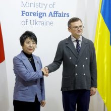 Japonija nupirks Ukrainai dronų aptikimo įrangos už 37 mln. JAV dolerių