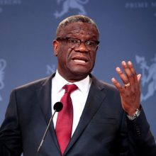 Nobelio taikos premijos laureatas D. Mukwege sieks Kongo DR prezidento posto