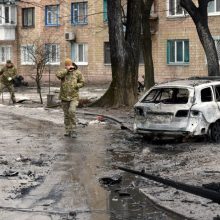 Maskvos primesta valdžia apkaltino Ukrainą apšaudžius kepyklą rytiniame Lysyčansko mieste
