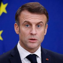 E. Macronas: pernelyg lengva kaltinti ES dėl ūkininkų problemų