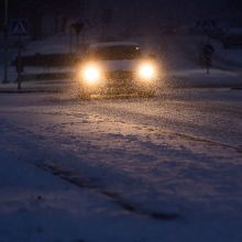 Keliuose yra slidžių ruožų, naktį gali šalti iki 28 laipsnių