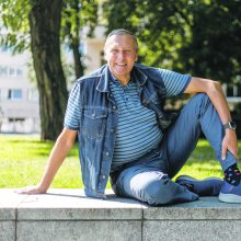 Po kepenų transplantacijos A. Sipavičius mato mažiau problemų, daugiau džiaugsmo