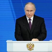 V. Putinas: „specialiąją operaciją“ Ukrainoje palaiko absoliuti dauguma rusų