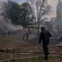 Kyjivas: Ukraina kai kuriose Charkivo srityse atitraukė karius