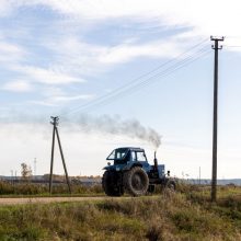 Vilkaviškio rajone sulaikytas neblaivus traktoriaus vairuotojas