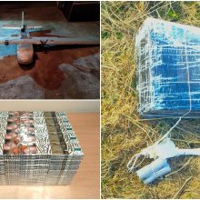 Balionu ir dronu atskraidintos baltarusiškos cigaretės kontrabandininkų nepasiekė