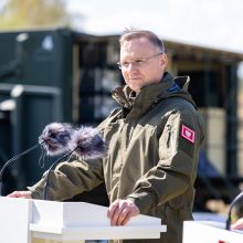 G. Nausėda: Lietuva norėtų su Lenkija kurti regioninį HIMARS amunicijos logistikos centrą