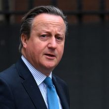 D. Cameronas: kantrybė su Izraeliu turi mažėti