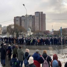 Kremlius įspėja neprotestuoti per A. Navalno laidotuves