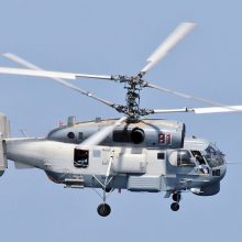 Kryme sunaikintas Rusijos sraigtasparnis „Ka-27“