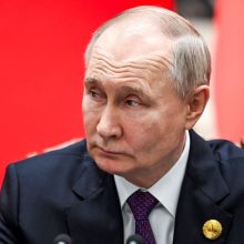 V. Putinas: Rusija neplanuoja užimti Charkivo 