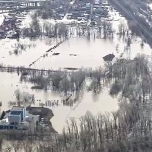 Kazachstaną ir Rusiją siaubia didžiuliai potvyniai