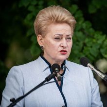 D. Grybauskaitė apie 5-ąjį NATO straipsnį: regioniniai susitarimai tampa svarbesni