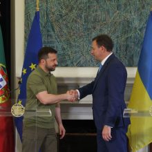 Ukraina pasirašė saugumo sutartį su Portugalija