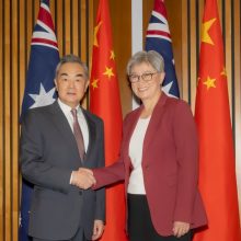 Australijoje pirmą kartą nuo 2017 metų lankosi Kinijos vyriausybės narys