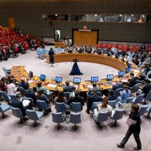 JT Saugumo Taryba atmetė Rusijos pasiūlytą rezoliuciją dėl ginklų kosmose