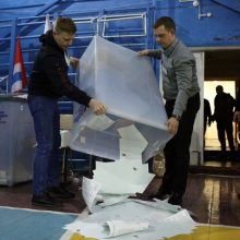 Organizacijos „Golos“ stebėtojai apie rinkimus Rusijoje: tai buvo imitacija, o ne balsavimas