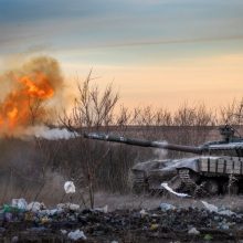 Ukrainos kariuomenė: padėtis prie Časiv Jaro yra įtempta