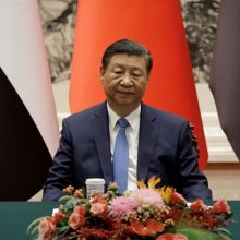 Žiniasklaida: Xi Jinpingas pareiškė, kad Kinijai labai skaudu dėl sunkios padėties Gazos Ruože