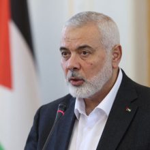 „Hamas“ vadovas: grupuotė teigiamai vertina naujausią paliaubų pasiūlymą