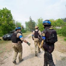 Rusijai apšaudžius Vovčanską, sužeistas šio Ukrainos miesto vadovas