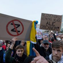 Slovakijos prezidento rinkimuose – susiskaldymas Ukrainos klausimu