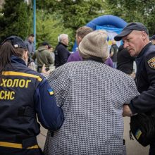 Rusijai atakavus Charkivą sužeisti žuvo vienas, sužeisti keturi žmonės