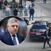 Slovakijoje pašautas premjeras R. Fico
