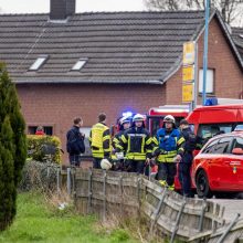 Vokietijos senelių globos namuose kilo gaisras: žuvo keturi žmonės, yra sužeistų