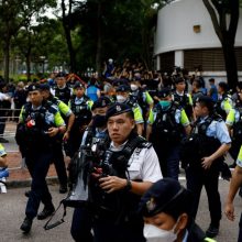Pagal nacionalinio saugumo įstatymą nuteista keturiolika Honkongo aktyvistų