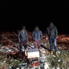 Druskininkų pasieniečiai nutupdė iš Baltarusijos kontrabandą įskraidinusį droną
