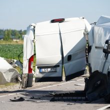 Žiauri avarija kelyje „Via Baltica“: žuvo vyras, sužalotas 10-metis vaikas