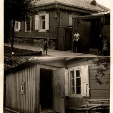 Medinukas: Onos Landsbergienės įsigytas ir prašytas nugriauti Noskovos namas K. Donelaičio g. 16, 1932 m.