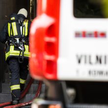 Pranešimas apie gaisrą psichiatrijos ligoninėje Vilniuje buvo nepagrįstas