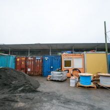 Vilniuje, iš statybinių vagonėlių, pavogti įvairūs įrankiai