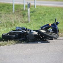 Vilkaviškio rajone žuvo motociklininkas