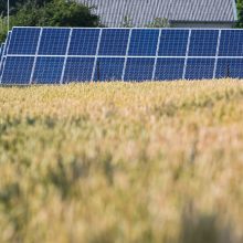 Energetinių bendrijų, ūkininkų, mažo verslo saulės elektrinėms – 67 mln. eurų paramos