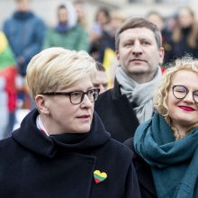 Keli tūkstančiai žmonių Vilniuje susirinko švęsti Nepriklausomybės atkūrimo