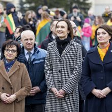 Keli tūkstančiai žmonių Vilniuje susirinko švęsti Nepriklausomybės atkūrimo