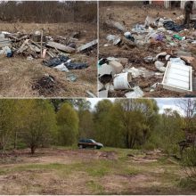Sutvarkytos dvi atliekomis užterštos teritorijos Rokiškio rajone