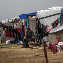 Žuvusiųjų Nuseirato pabėgėlių stovykloje skaičius išaugo iki 31